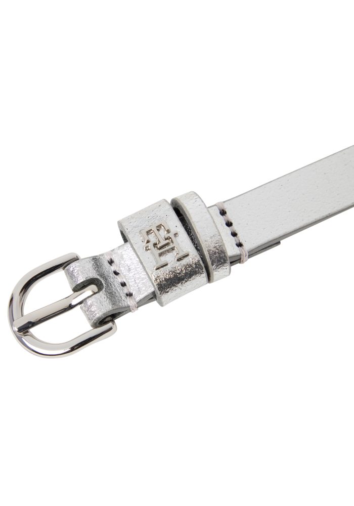 Tommy Hilfiger Ledergürtel, Metallic-Finish, Leder