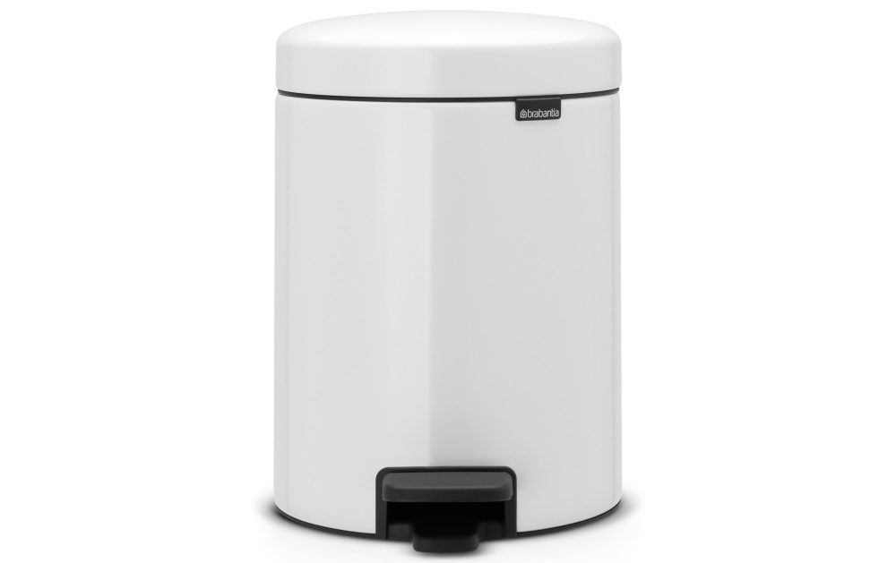 BRABANTIA - Treteimer NEWICON - weiss - Metall - 26.6cm/20.6cm