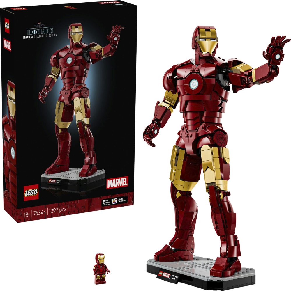 LEGO® - 76344 Iron Man Mark 3 Sammleredition, Multicolor