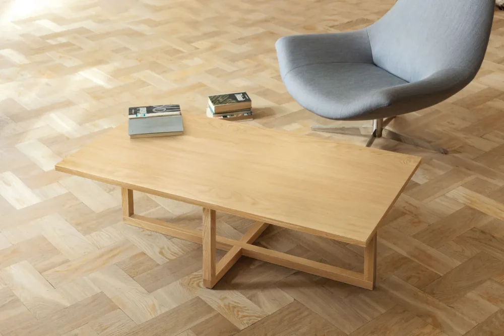 Couchtisch „Bexleyheath“ aus massivem Eichenholz MR.WOOD