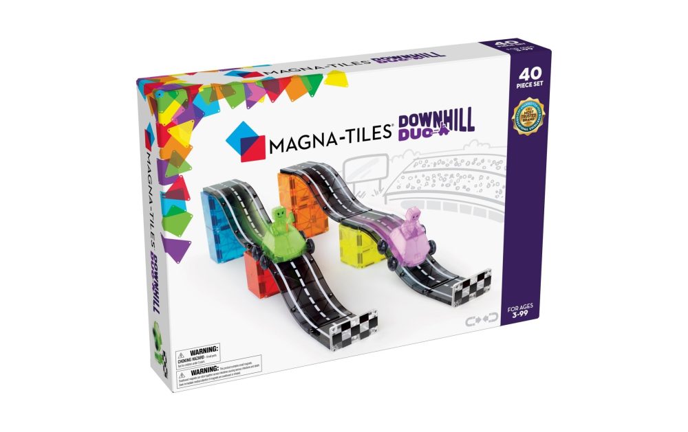 Autorennbahn »Magna-Tiles Downhill Duo Set«