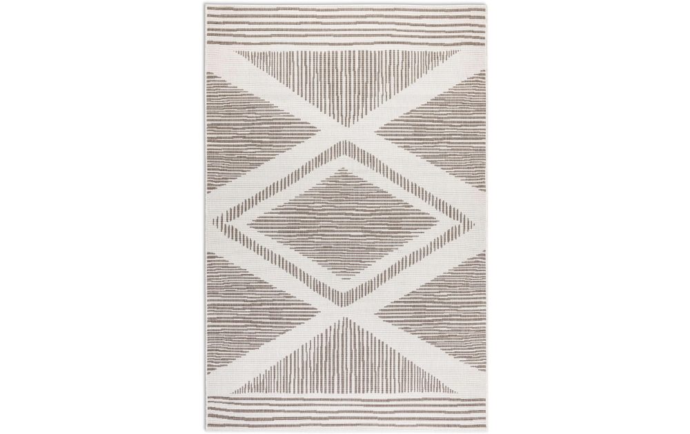 ELLE DECORATION Teppich »Rhombus, In- und Outdoor«, rechteckig, Flachgewebe, In-& Outdoor, Modern, Wendeteppich, Balkon, Wohnzimmer