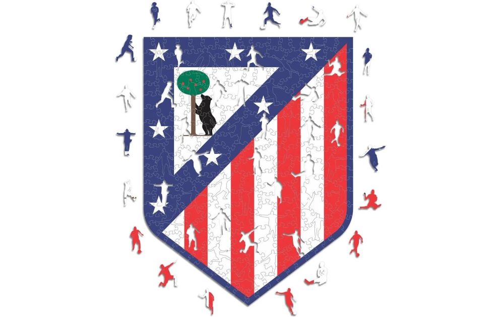 nicht definiert Puzzle »Iconic Atletico Madrid ? Logo«, Holzart: Birke (Herkunftsland: China)