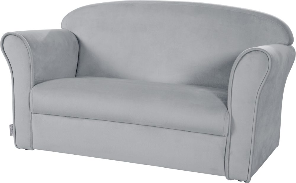 roba Samt-Kindersofa mit Armlehne