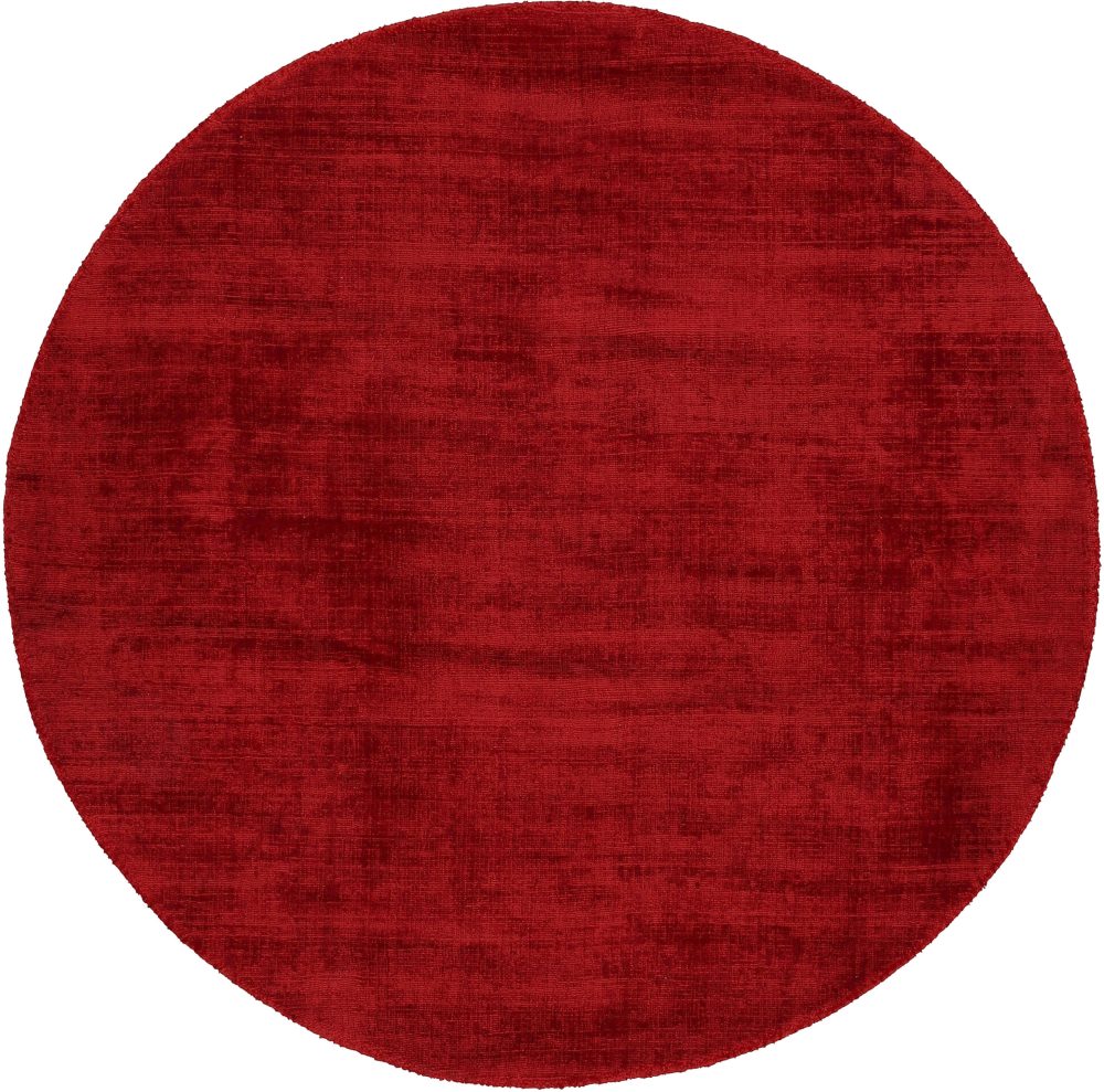 carpetfine Teppich »Ava«, rund, 13 mm Höhe, Viskoseteppich, Seidenoptik, Wohnzimmer