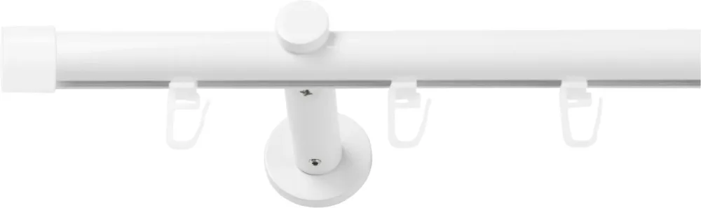 SN DECO GROUP Gardinenstange Ø 19 mm 1 läufig-läufig Fixmass;kürzbar