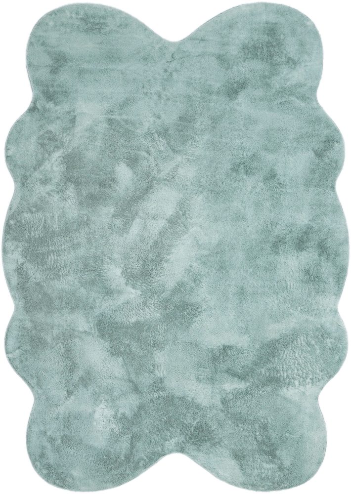 Paco Home Fellteppich »Pelt 640«, fellförmig, Kunstfell, Uni Farben, sehr weicher Flor