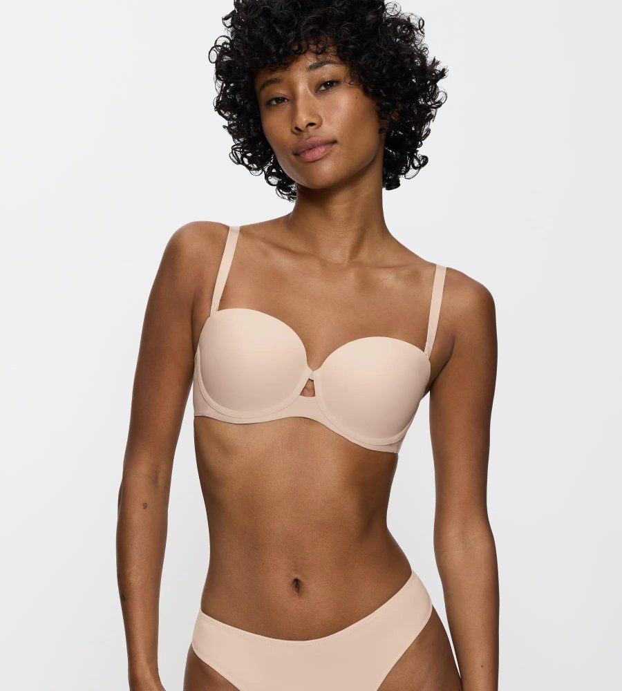 Bügel-bh, Wattiert Damen Beige E/85