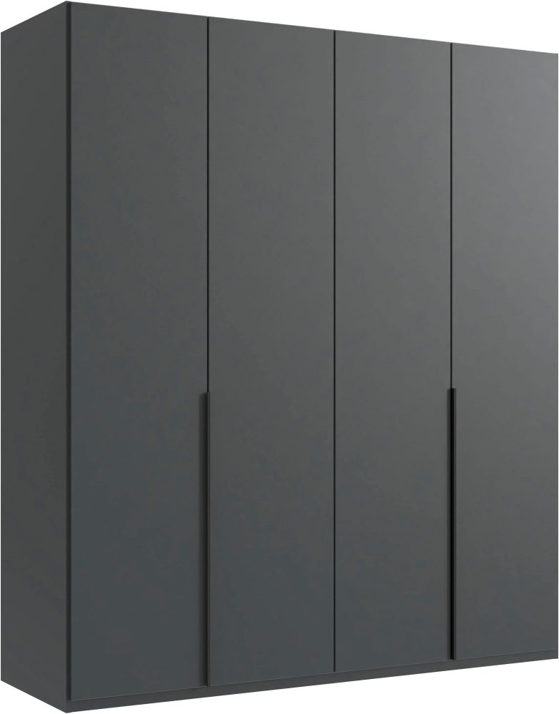 Wimex Kleiderschrank »Mugano,in 8 Breiten,3 Höhen,2 Tiefen, viele Farben, Made in Germany«, (in Basic oder Premium Ausstattung mit 2 weiteren Einlegeböden), mit langen oder kurzen Griffen aus Metall, mit oder ohne Spiegel