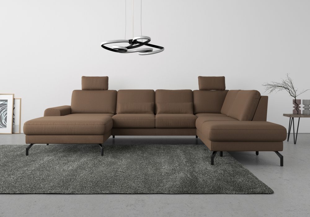 sit&more Wohnlandschaft »Cinturo«, inklusive Sitztiefenverstellung und Federkern