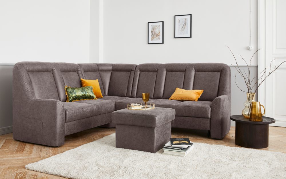 sit&more Ecksofa »Melissa«, klassisches Polsterprogramm, wahlweise mit Bettfunktion und Schubkasten, optional in 