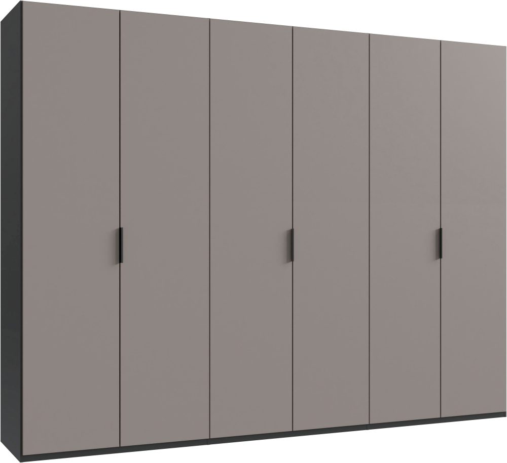 Wimex Kleiderschrank »Oxford by fresh to go, in 3 Breiten, Made in Germany«, (wahlweise mit oder ohne Spiegel), mit hochwertigen Falttüren für den perfekten Überblick