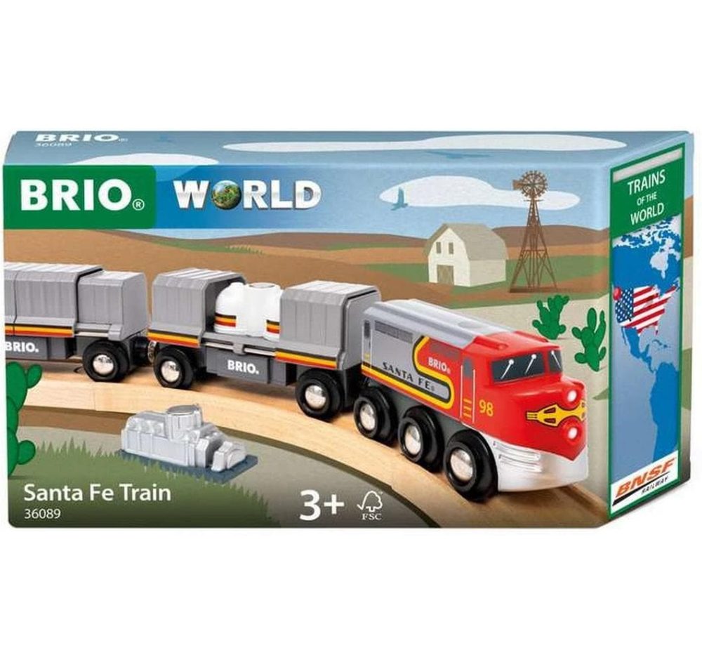 BRIO® Spielzeug-Eisenbahn »Santa Fe Train«
