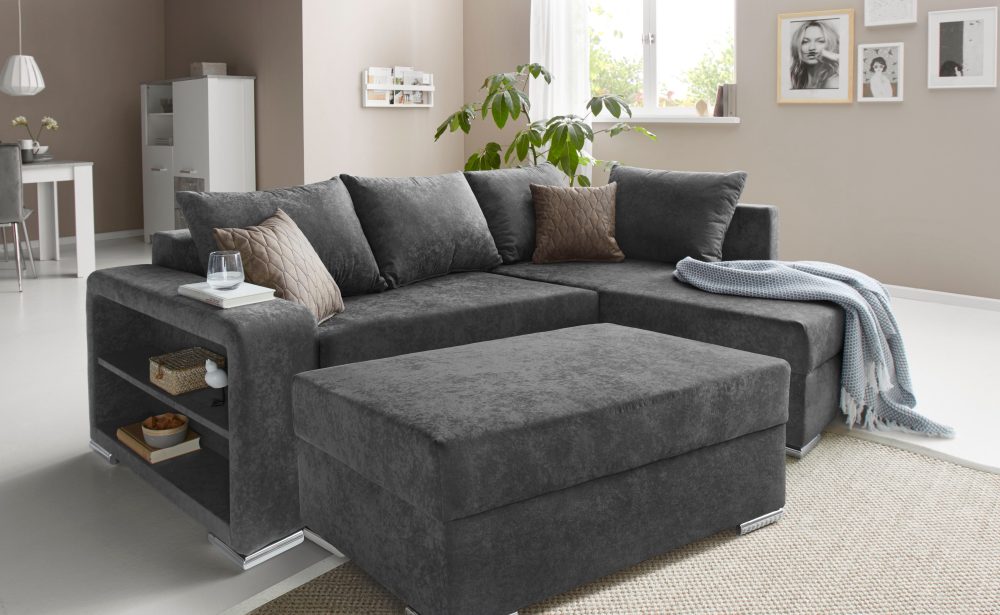 COLLECTION AB Ecksofa, inklusive Bettfunktion und Bettkasten