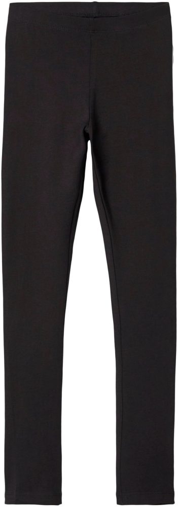 name it Leggings NKFVIVIAN - SOLID in schwarz in Gr. 104