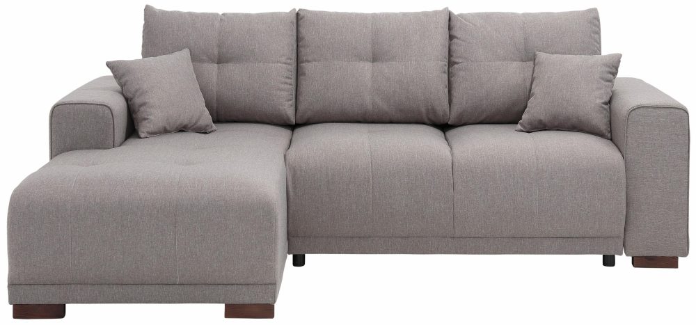 Home affaire Ecksofa »Viborg«, mit Regal in der Armlehne, wahlweise mit Bettfunktion