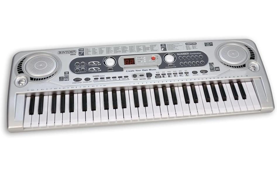 Bontempi - Digitales Keyboard mit 54 Tasten - 8 Jahre