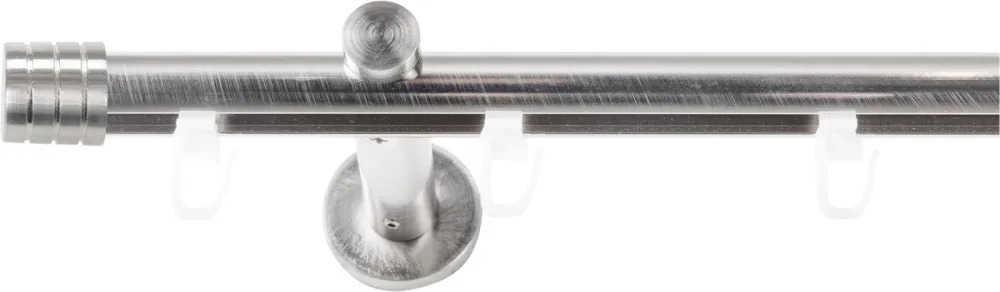 SN DECO GROUP Gardinenstange Ø 19 mm 1 läufig-läufig Fixmass;kürzbar