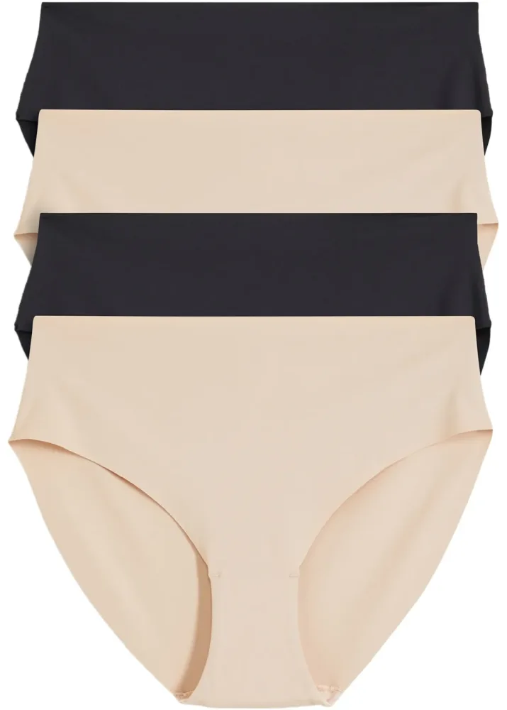 bonprix Slip (4er Pack)beige 36Damen