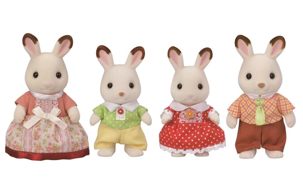 Schokoladenhasen Familie  Multicolor