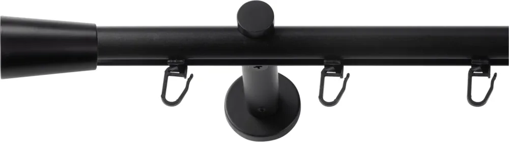 SN DECO GROUP Gardinenstange Ø 19 mm 1 läufig-läufig Fixmass;kürzbar