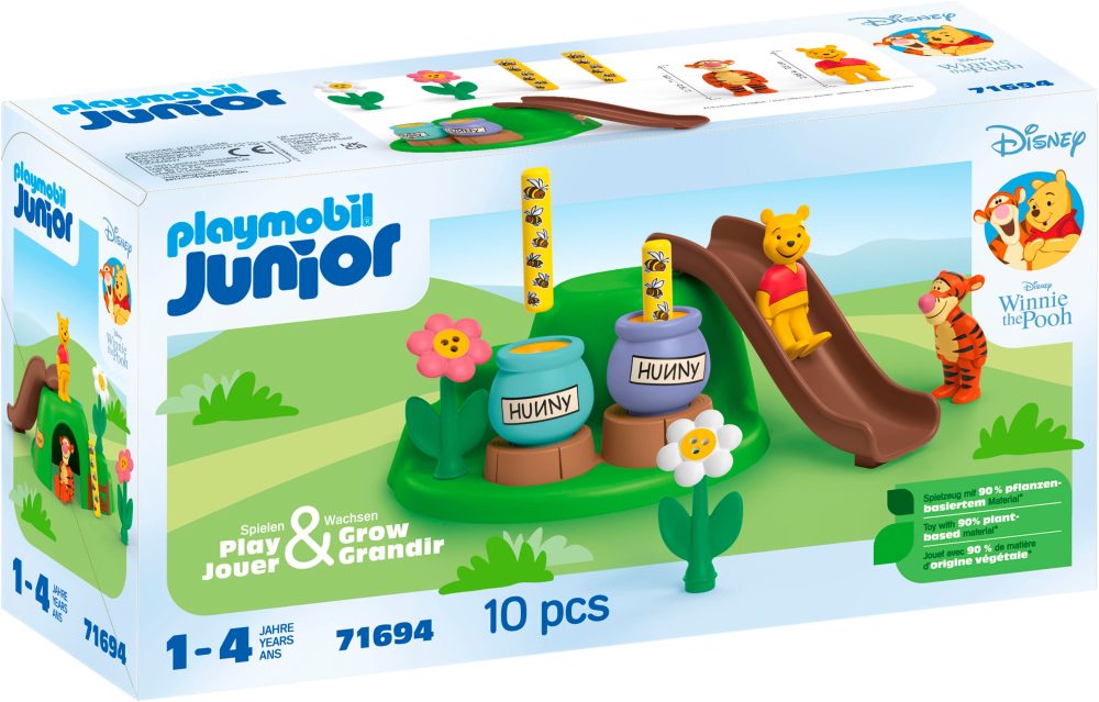 71694 Junior & Disney: Winnies & Tiggers Bienengarten, Konstruktionsspielzeug