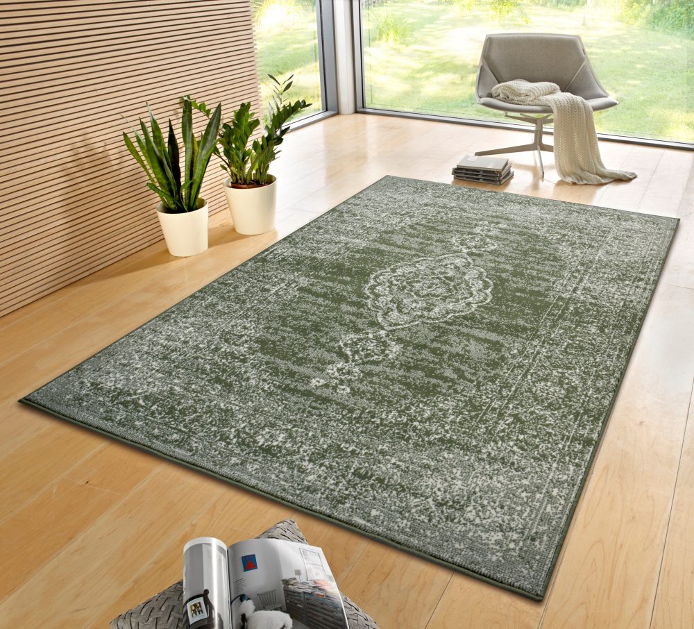 HANSE Home Teppich »Meridional«, rechteckig, 9 mm Höhe, Weicher Flor, Orient Design, ringsum gekettelt, strapazierfähig, pflegeleicht, Wohnzimmer, Schlafzimmer, Büro, aus der EU