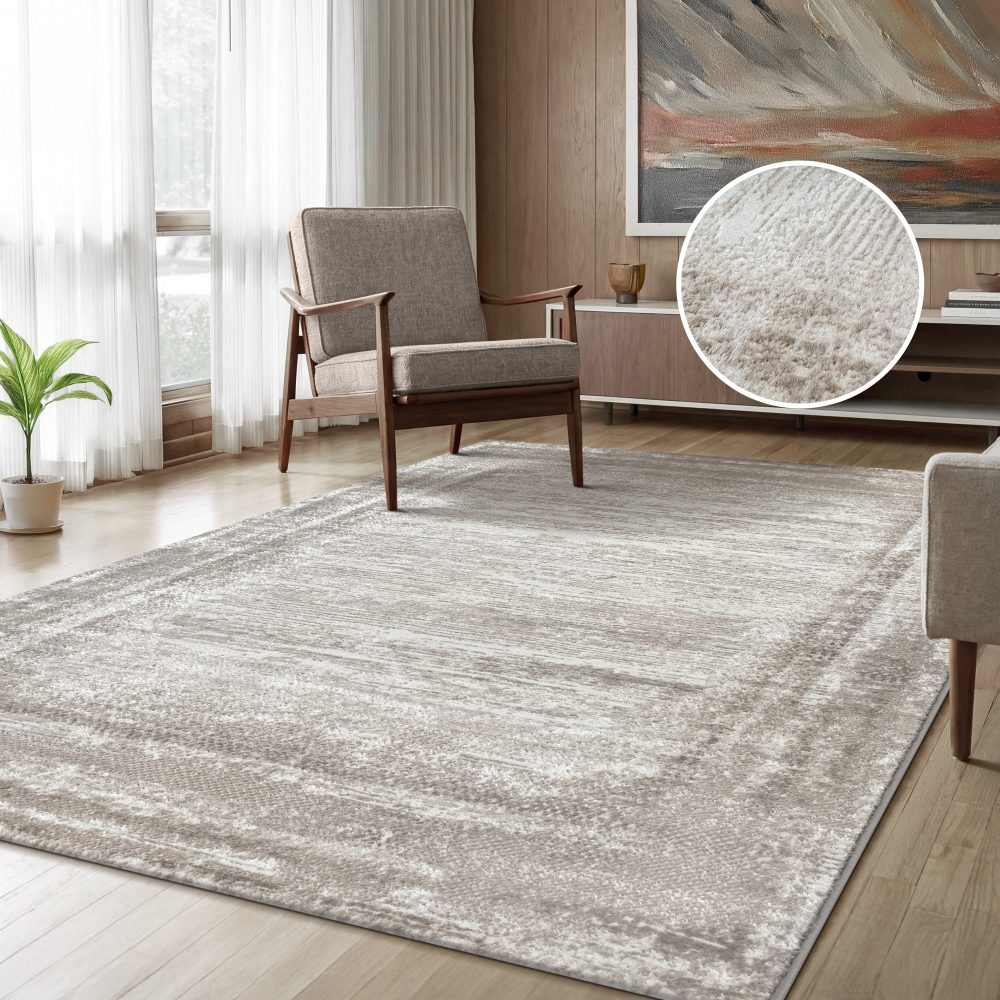 Sanat Teppich »Harmony 3215«, rechteckig, 12 mm Höhe, Kurzflorteppich, Wohnzimmer