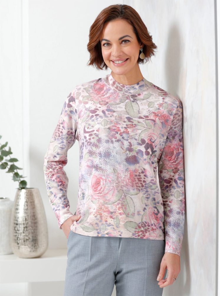Classic Stehkragenpullover »Pullover«