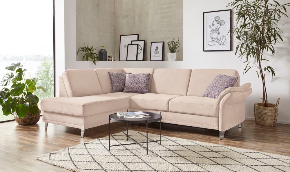 sit&more Ecksofa »Clio V«, wahlweise mit Bettfunktion und Bettkasten, inklusive Federkern