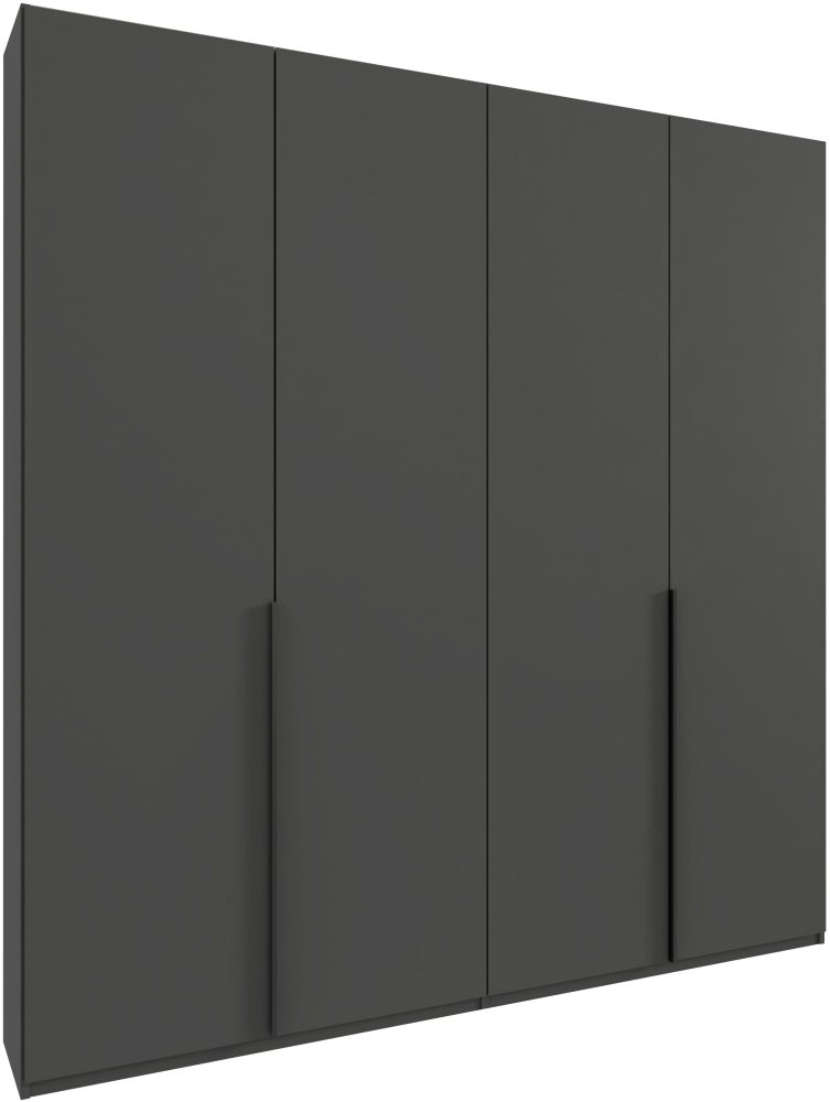 Wimex Kleiderschrank »Mugano,in 8 Breiten,3 Höhen,2 Tiefen, viele Farben, Made in Germany«, (in Basic oder Premium Ausstattung mit 2 weiteren Einlegeböden), mit langen oder kurzen Griffen aus Metall, mit oder ohne Spiegel
