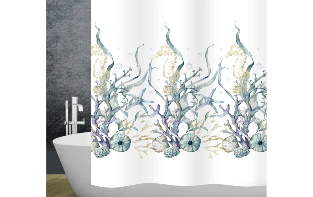 Diaqua - Duschvorhang Textil Marina, 125-220CM