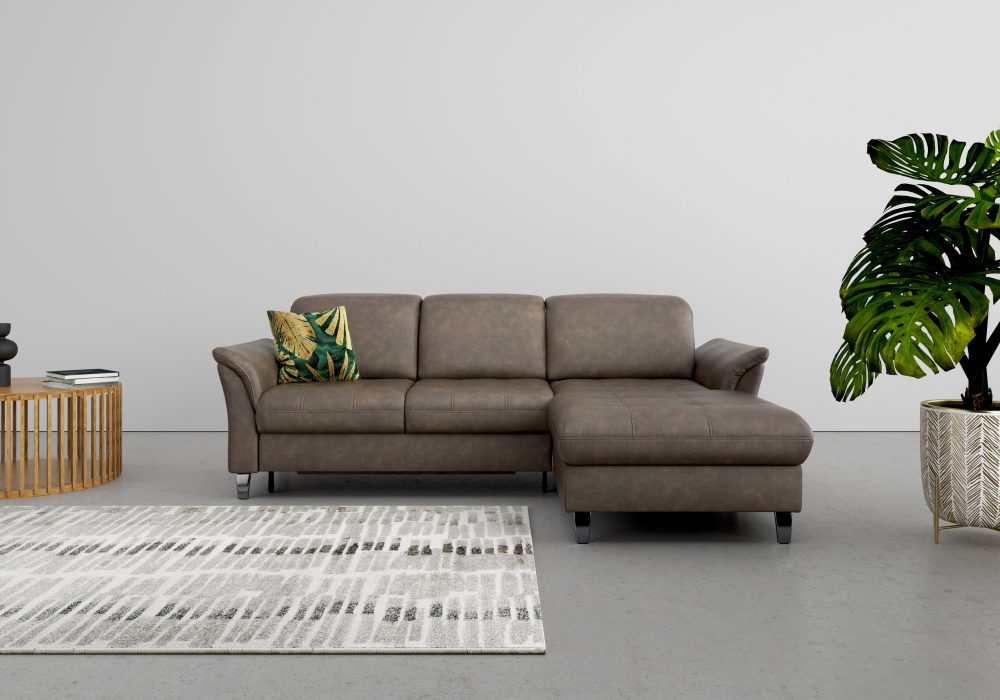 sit&more Ecksofa, wahlweise mit Kopfteilverstellung, Bettfunktion und Bettkasten