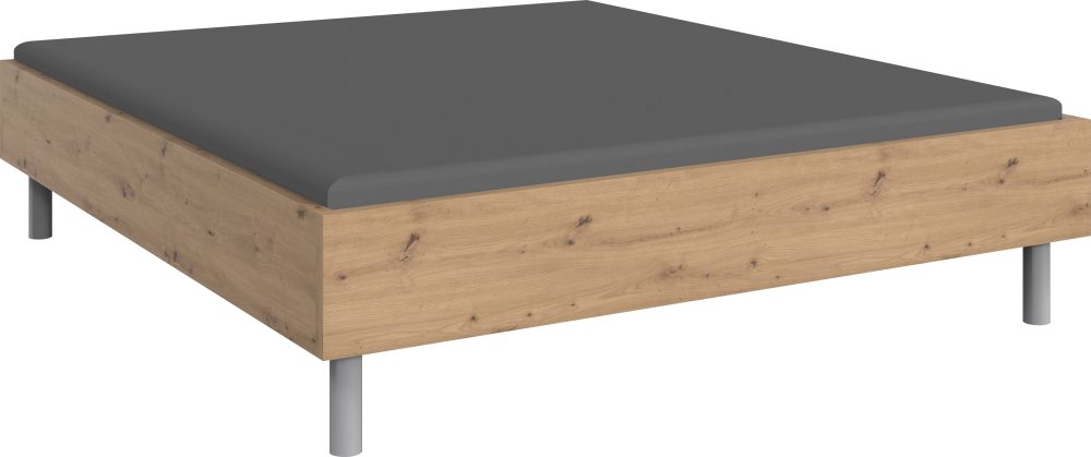 Wimex Bett »Easy, grosse Auswahl an Grössen und Farben, auch in Komforthöhe«, (Made in Germany), ohne Kopfteil, ideal unter Dachschrägen oder Fenster