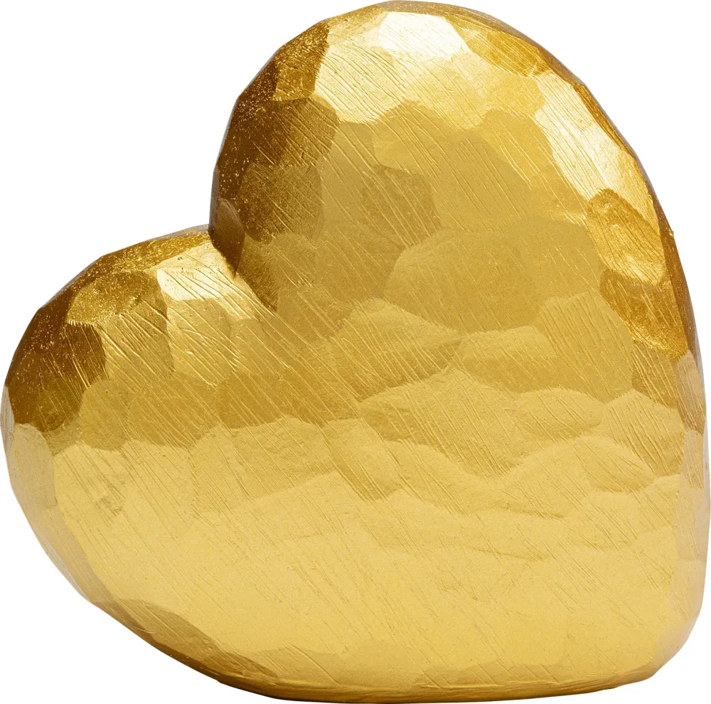 KARE Design - Deko Objekt Heart 14, One Size, Gold