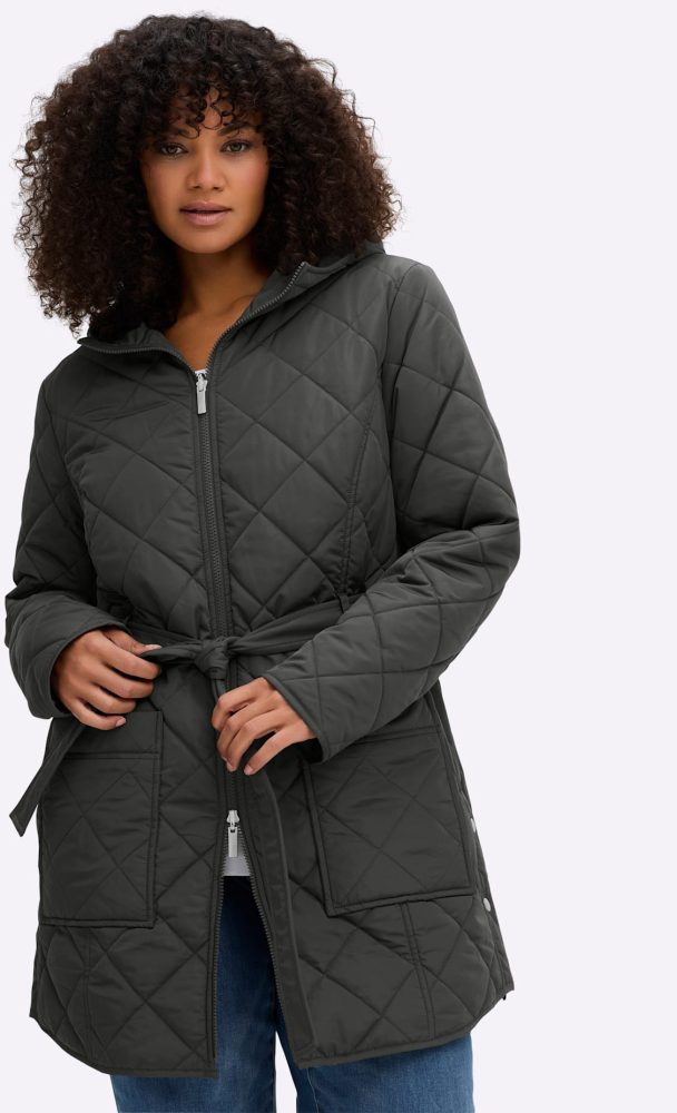 Sheego Wendejacke mit Kapuze