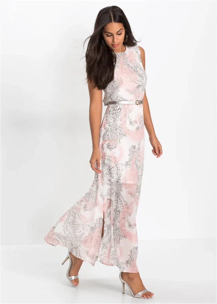 bonprix Langes Chiffonkleid 42Damen
