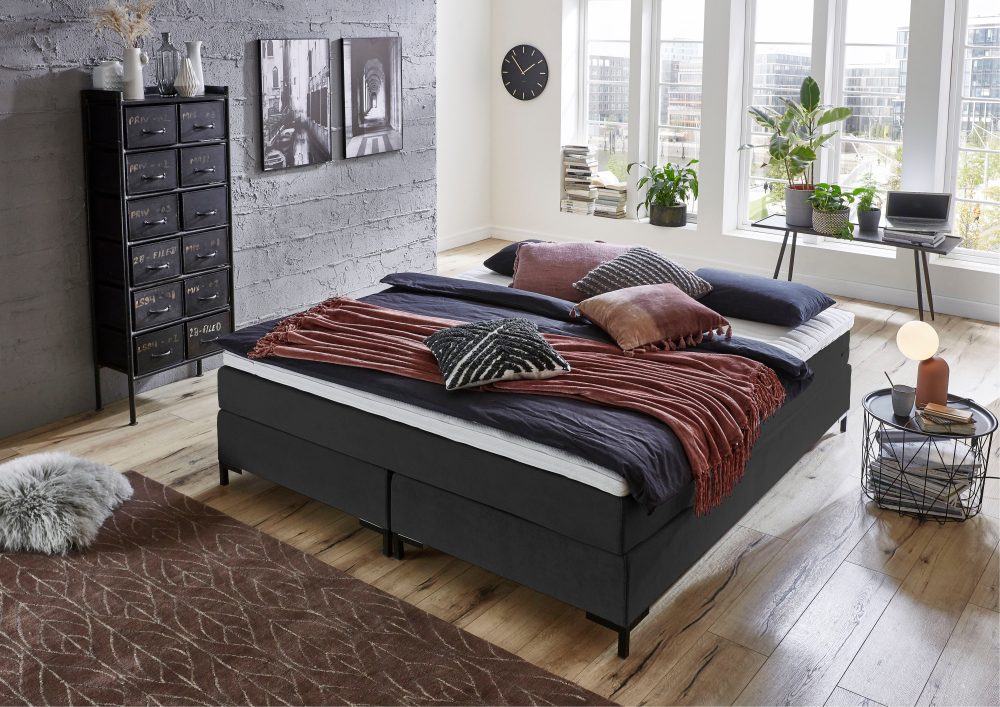 ATLANTIC home collection Boxspringbett »Romy«