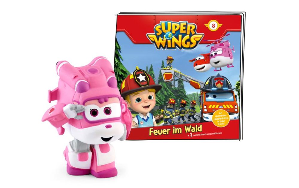 Super Wings - Feuer im Wald & 3 weitere Abenteuer, Spielfigur