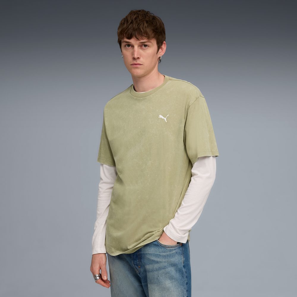 PUMA T-Shirt »ESS ELEVATED RELAXED WASH TEE«