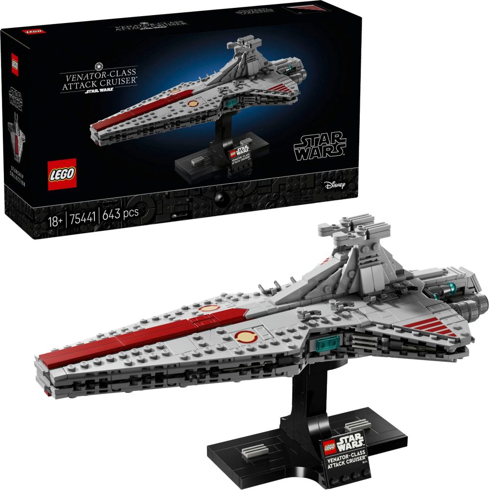 LEGO® - 75441 Angriffskreuzer der Venator-Klasse, Multicolor