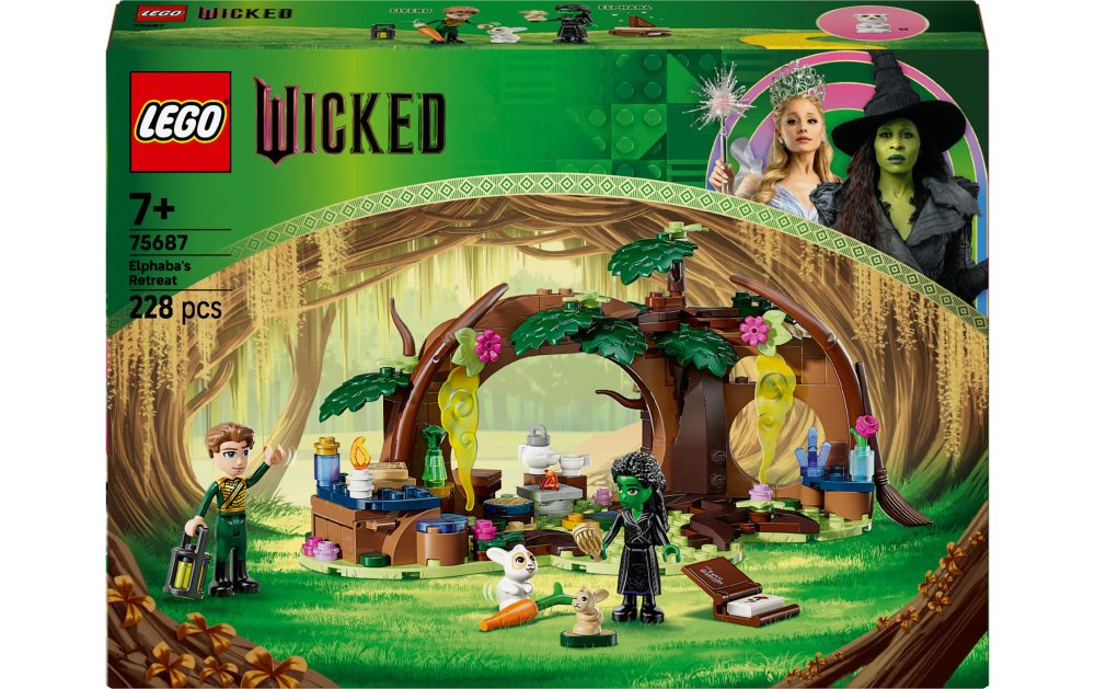 LEGO® Konstruktionsspielsteine »Elphabas Versteck 75687«