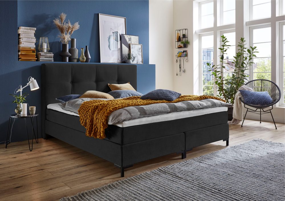 ATLANTIC home collection Boxspringbett »Romy«