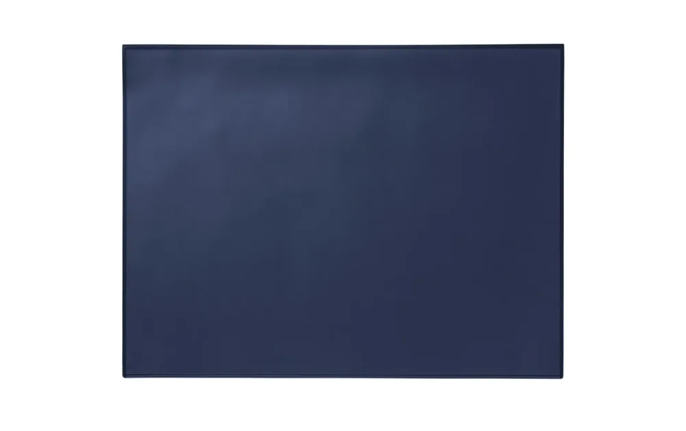 DURABLE Schreibunterlage Spezial Kunststoff mit Abdeckung DunkelBlau 65 x 52 cm