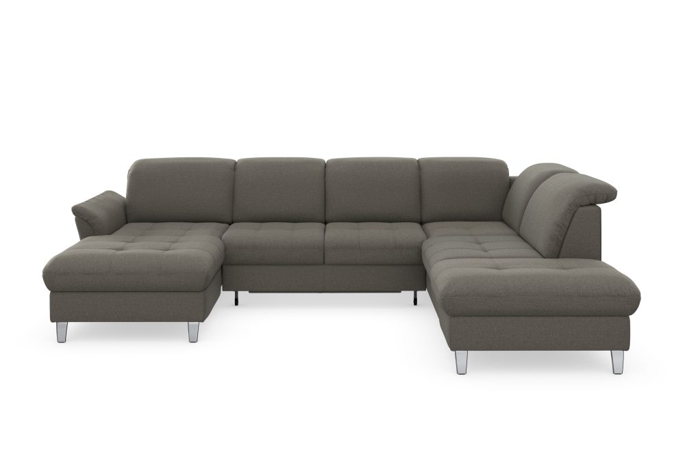 sit&more Wohnlandschaft, wahlweise mit Kopfteilverstellung, Bettfunktion und Stauraum