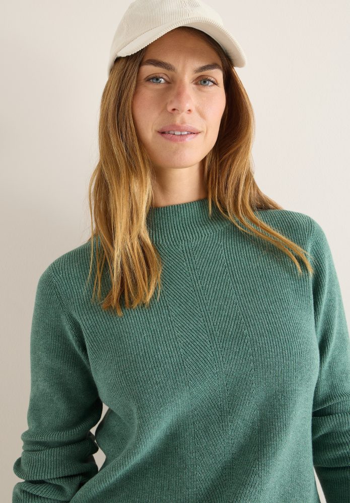 Cecil Strickpullover mit Struktur