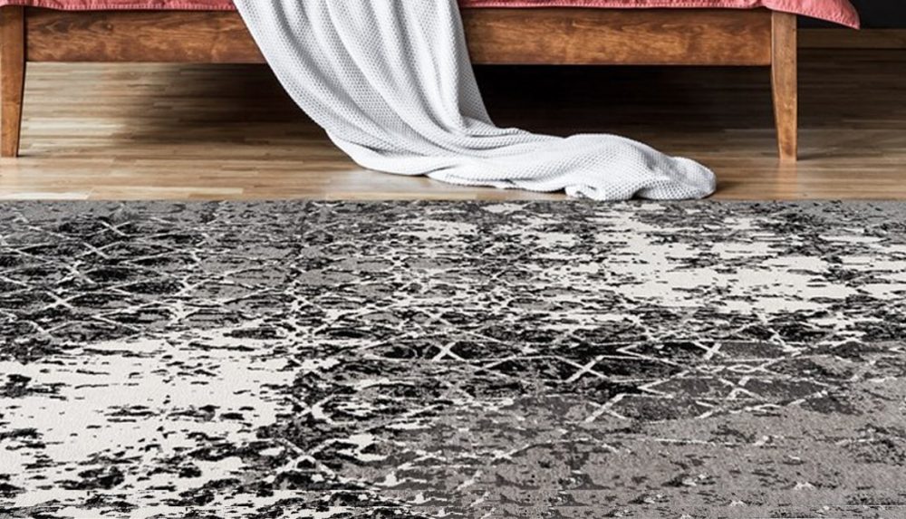 Arte Espina Teppich »Iglesia 100«, rechteckig, Jacquard-Teppich,dezente Farbwahl, robuste Material, Rücken aus Canvas