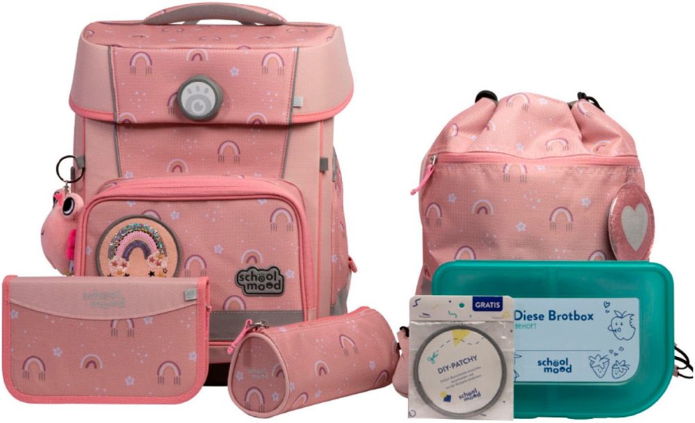 SCHOOL-MOOD® Schulranzen »Champion Pro«, retroreflektierende Flächen