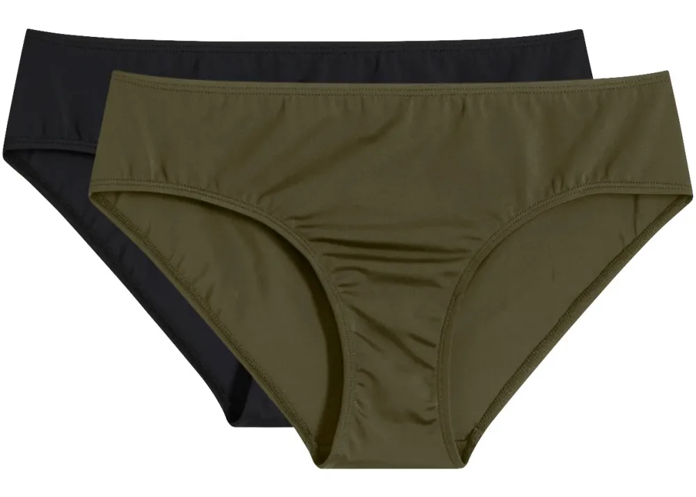bonprix Bikinihose (2er Pack)grün 38Damen