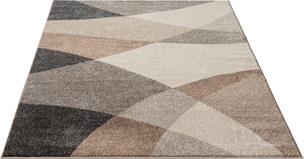merinos Teppich »Thales 6100«, rechteckig, Kurzflorteppich mit Konturenschnitt, Wohnzimmer